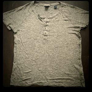 Scotch and soda linen tee